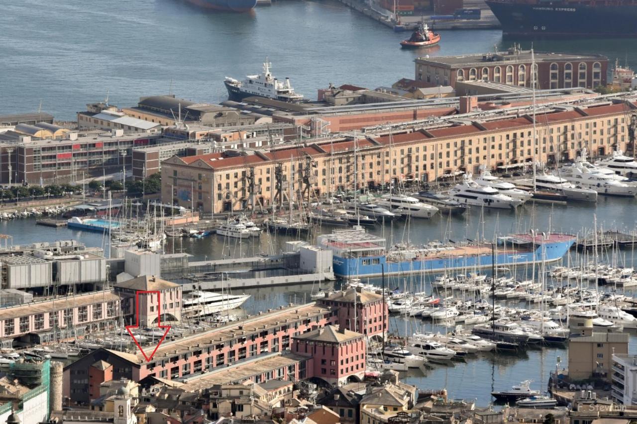 616 Genova - Loft Al Porto Antico Apartman Kültér fotó