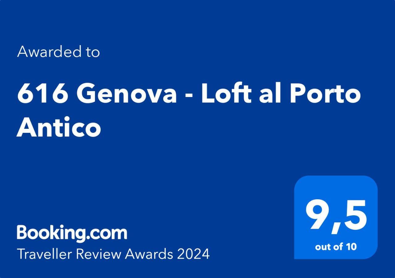 616 Genova - Loft Al Porto Antico Apartman Kültér fotó